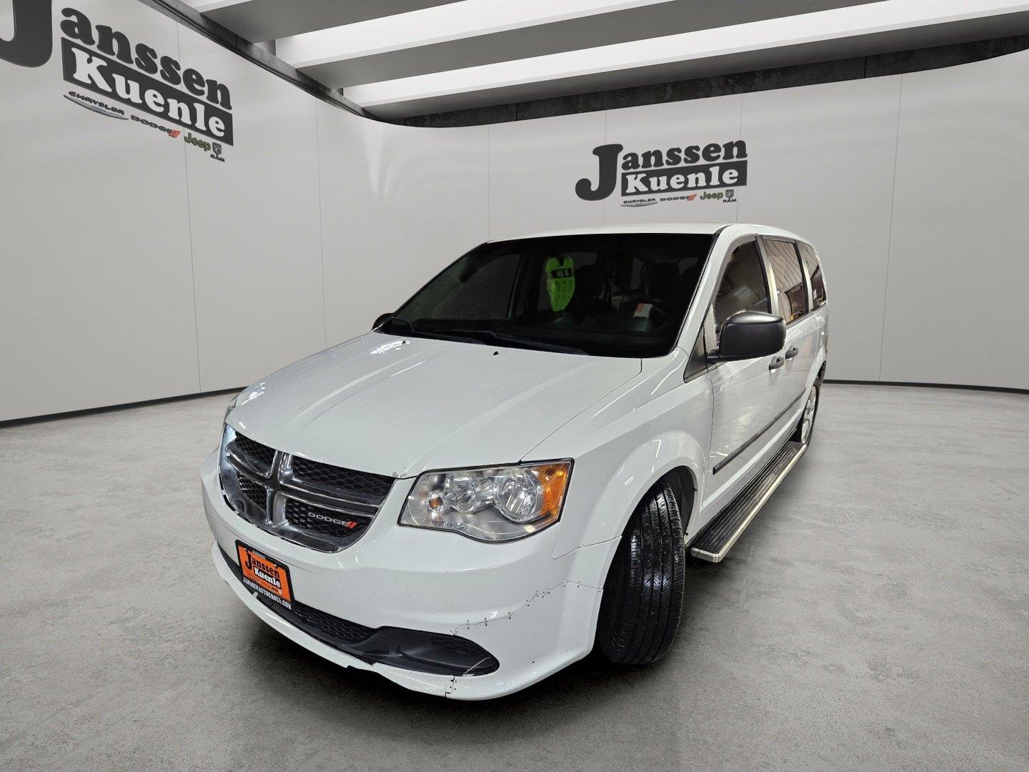 Bright White Clearcoat 2016 Dodge Grand Caravan Minivan Front-Wheel Drive 6-Speed Automatic