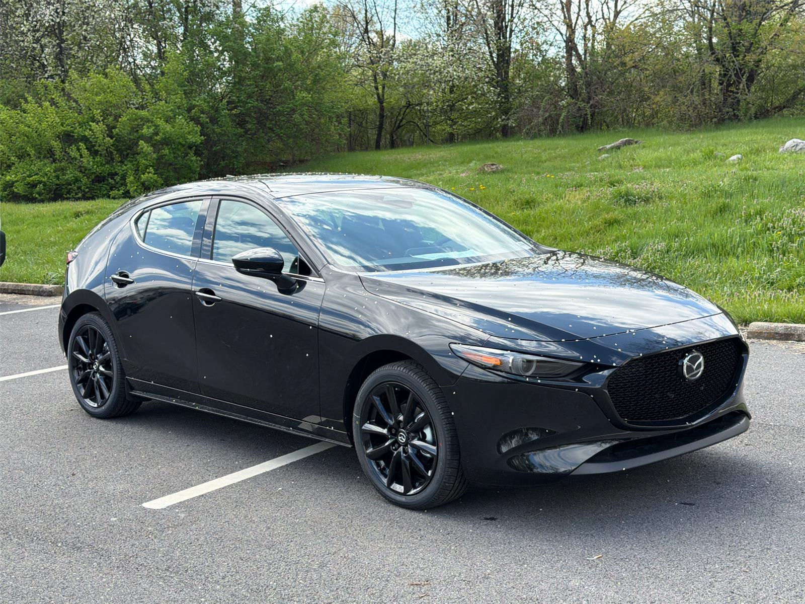 Jet Black Mica 2026 Mazda MAZDA3 2.5 S Premium Hatchback FWD Hatchback Front-Wheel Drive Manual