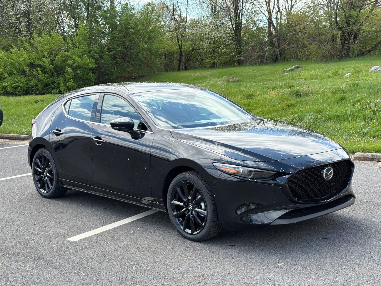 Jet Black Mica 2026 Mazda MAZDA3 2.5 S Premium Hatchback FWD Hatchback Front-Wheel Drive Manual