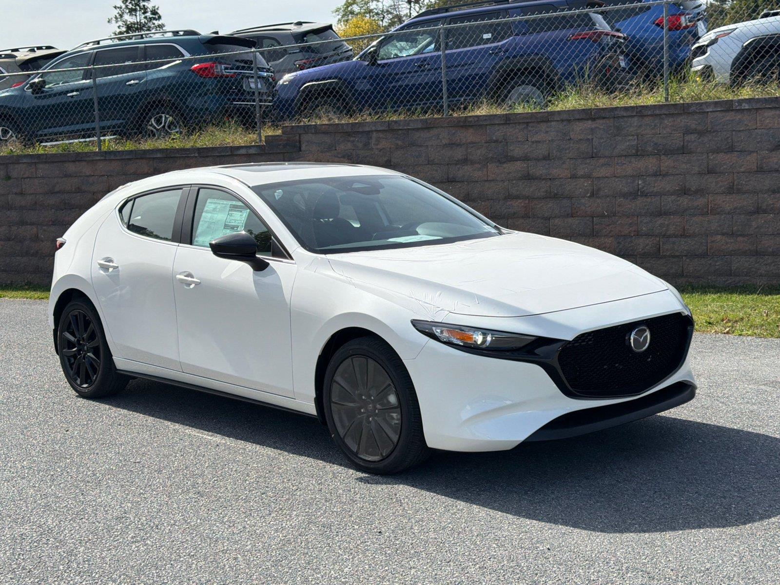 Snowflake White Pearl Mica 2026 Mazda MAZDA3 Hatchback All-Wheel Drive Automatic