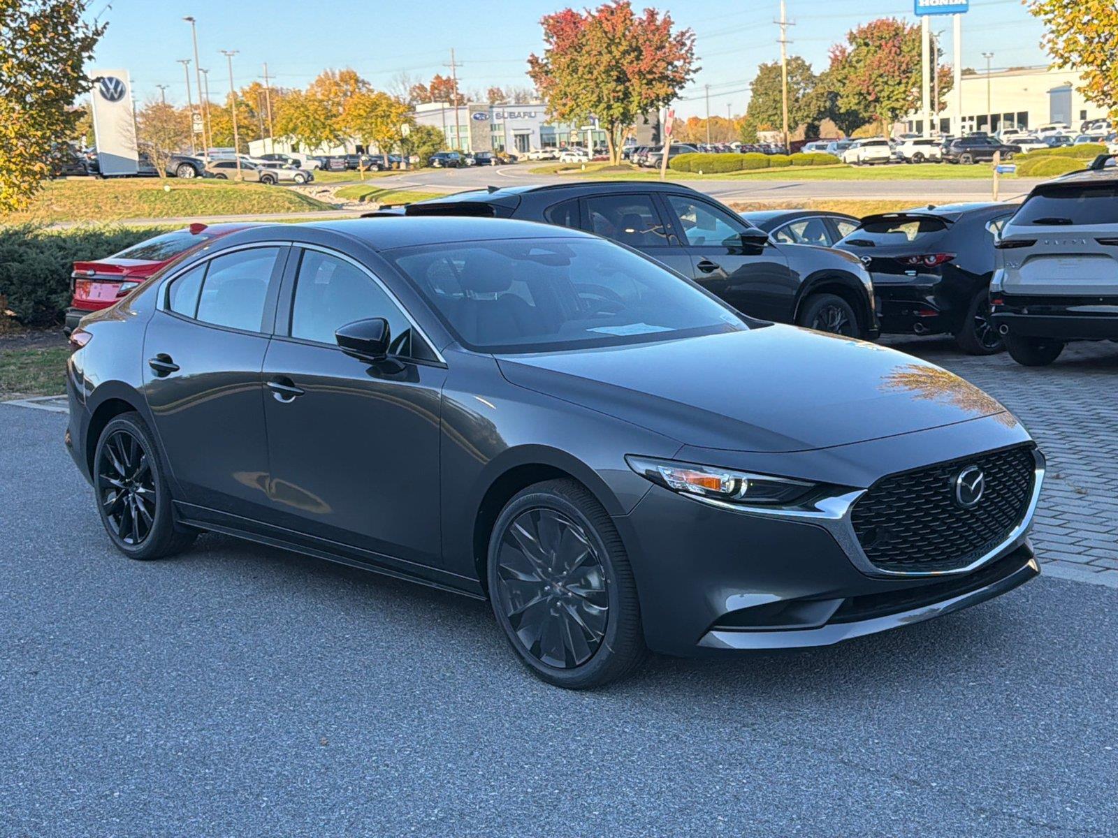Machine Gray Metallic 2026 Mazda MAZDA3 Sedan Front-Wheel Drive Automatic