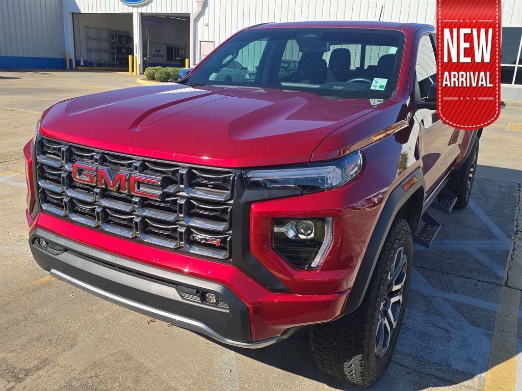 Volcanic Red Tintcoat 2024 GMC Canyon Pickup Truck Four-Wheel Drive 8-Speed Automatic