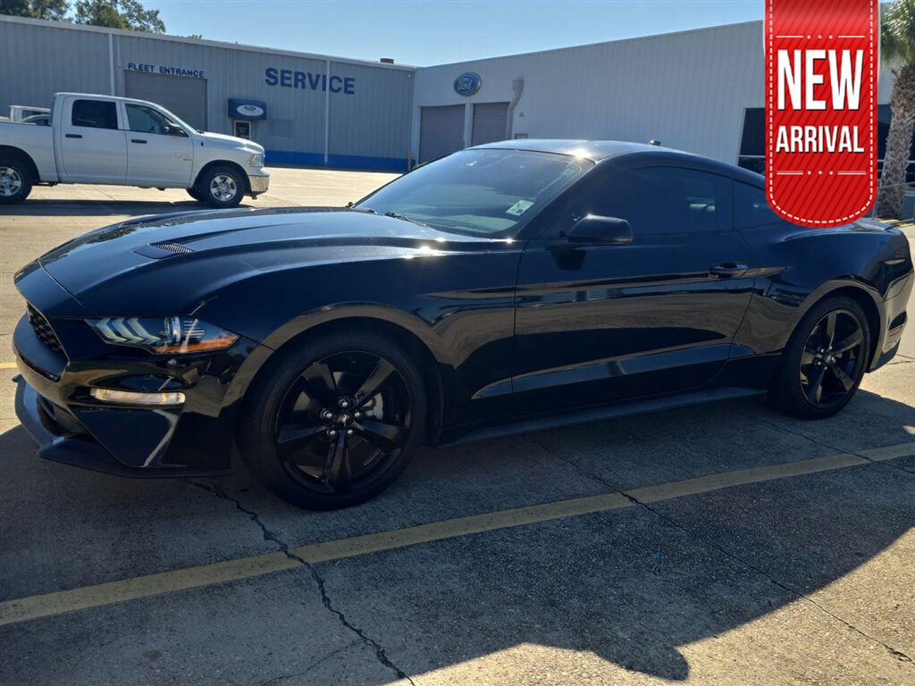 Shadow Black 2021 Ford Mustang Coupe Rear-Wheel Drive Automatic