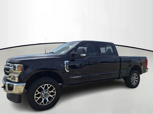 Agate Black Metallic 2022 Ford F-250 Super Duty Lariat Crew Cab 4WD Pickup Truck Four-Wheel Drive 6-Speed Automatic