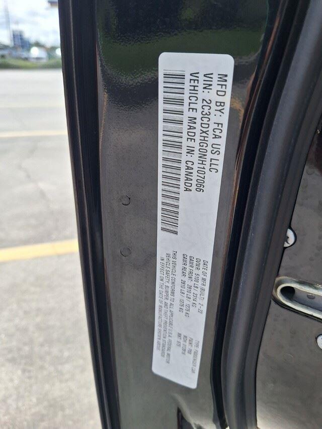 Used 2022 Pitch Black Clearcoat Dodge GT image 33
