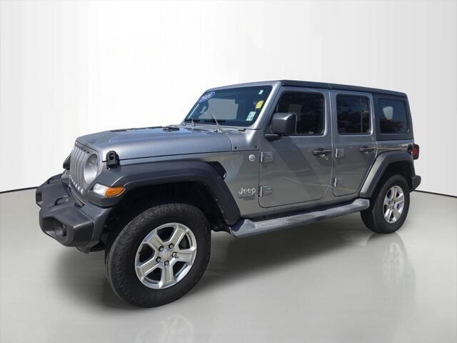 Billet Silver Metallic Clearcoat 2020 Jeep Wrangler SUV / Crossover Four-Wheel Drive 8-Speed Automatic