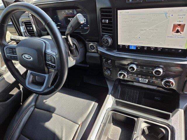 Used 2024 Antimatter Blue Metallic Ford LARIAT image 34