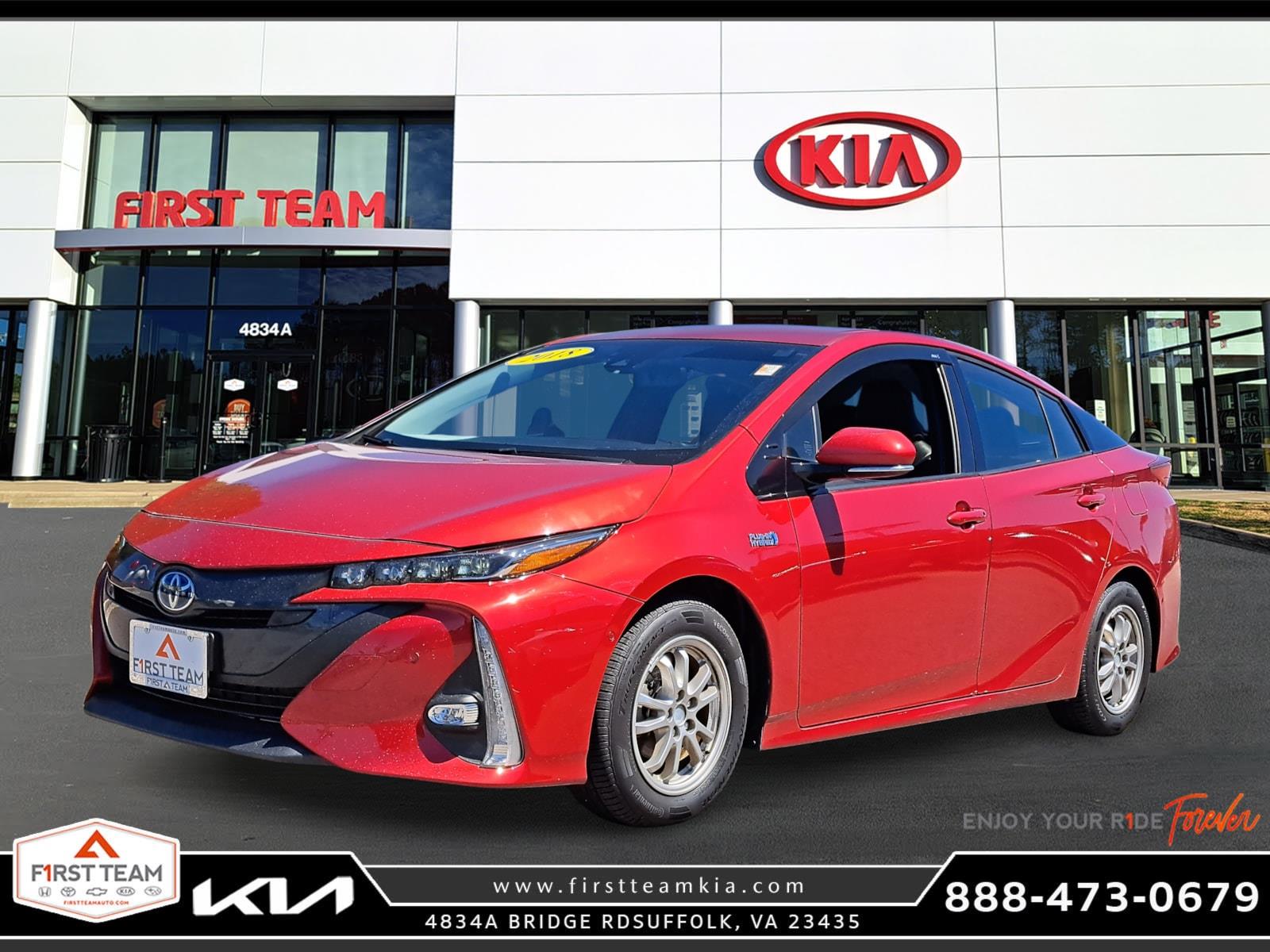 2018 Toyota Prius Prime Advanced Hatchback 4 Dr. Front Wheel Drive