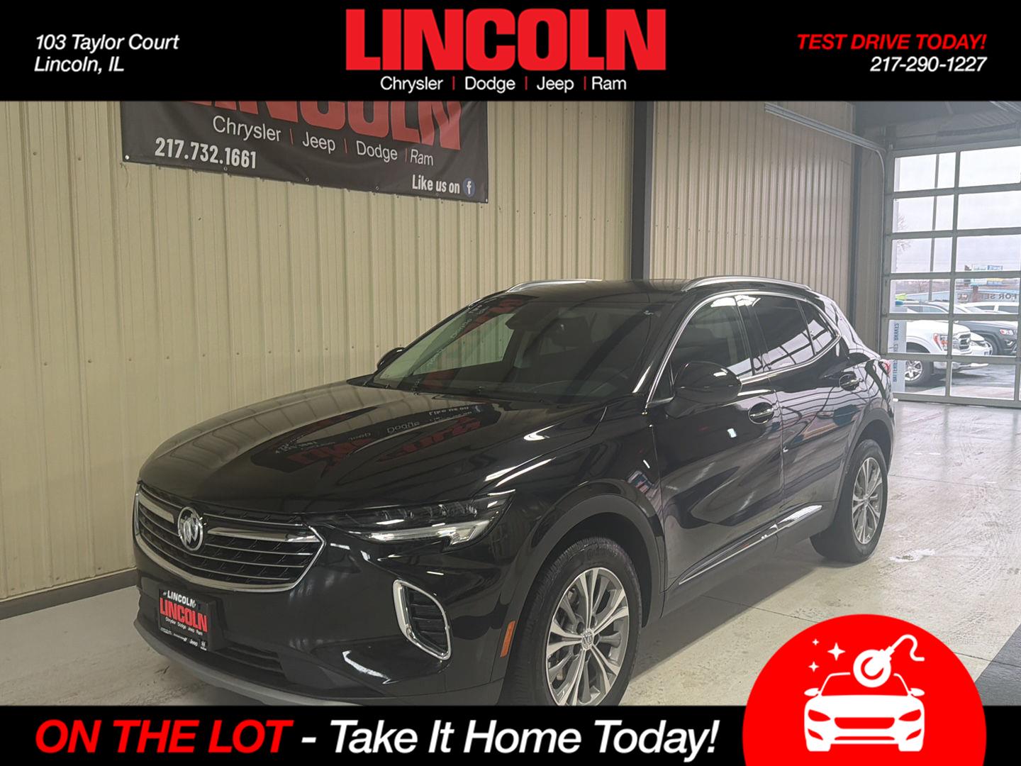 Black (Ebony Twilight Metallic) 2023 Buick Envision Preferred FWD SUV / Crossover Front-Wheel Drive 9-Speed Automatic