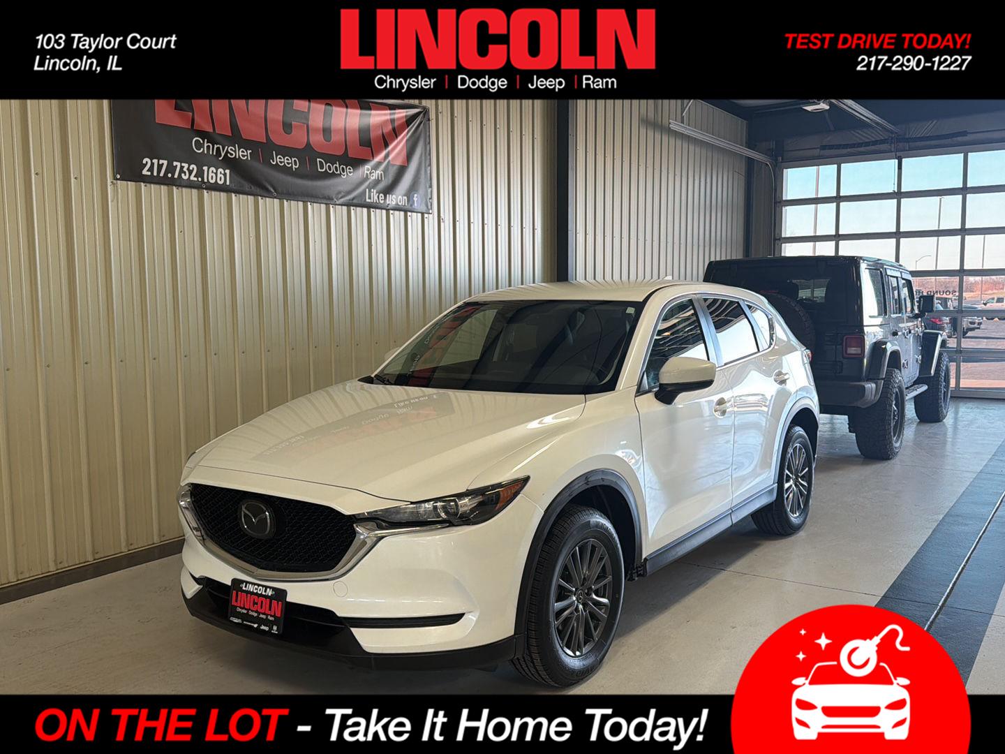 Snowflake White Pearl Mica 2021 Mazda CX-5 Touring AWD SUV / Crossover All-Wheel Drive Automatic
