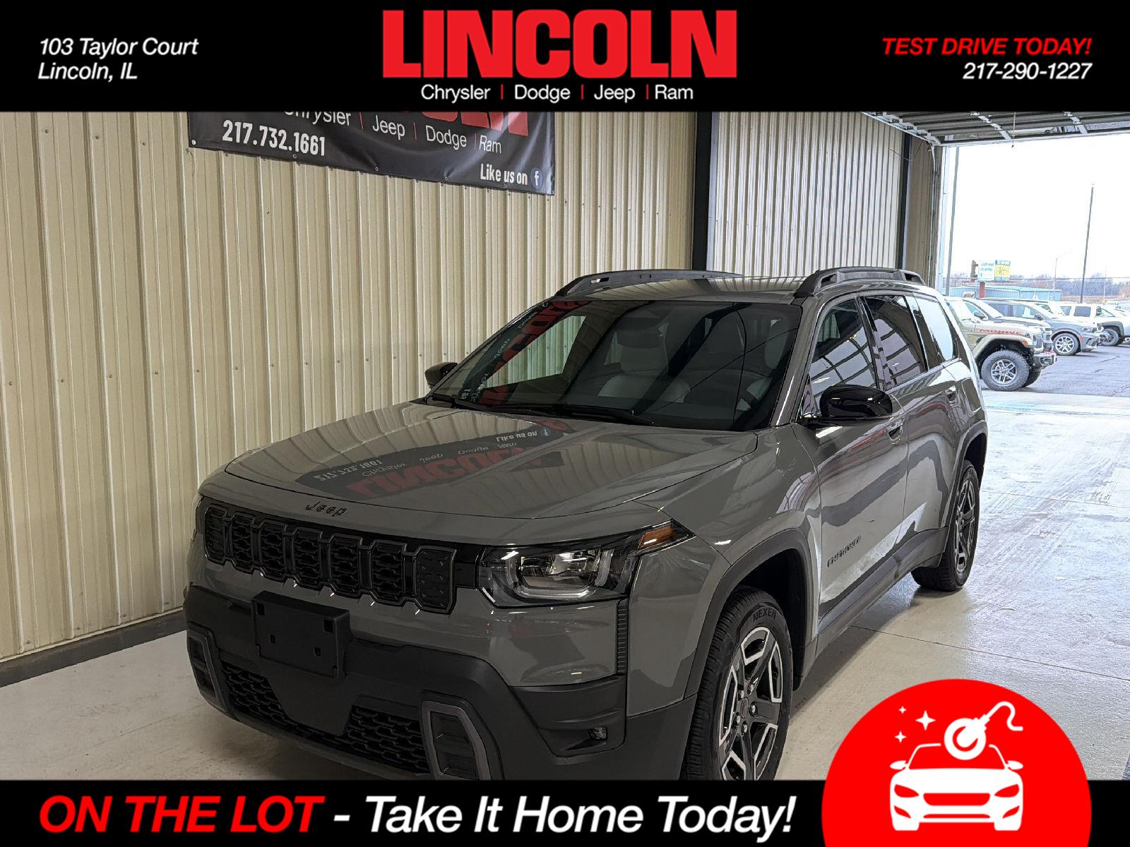 Sting-Gray Clearcoat 2026 Jeep Cherokee SUV / Crossover Four-Wheel Drive Automatic