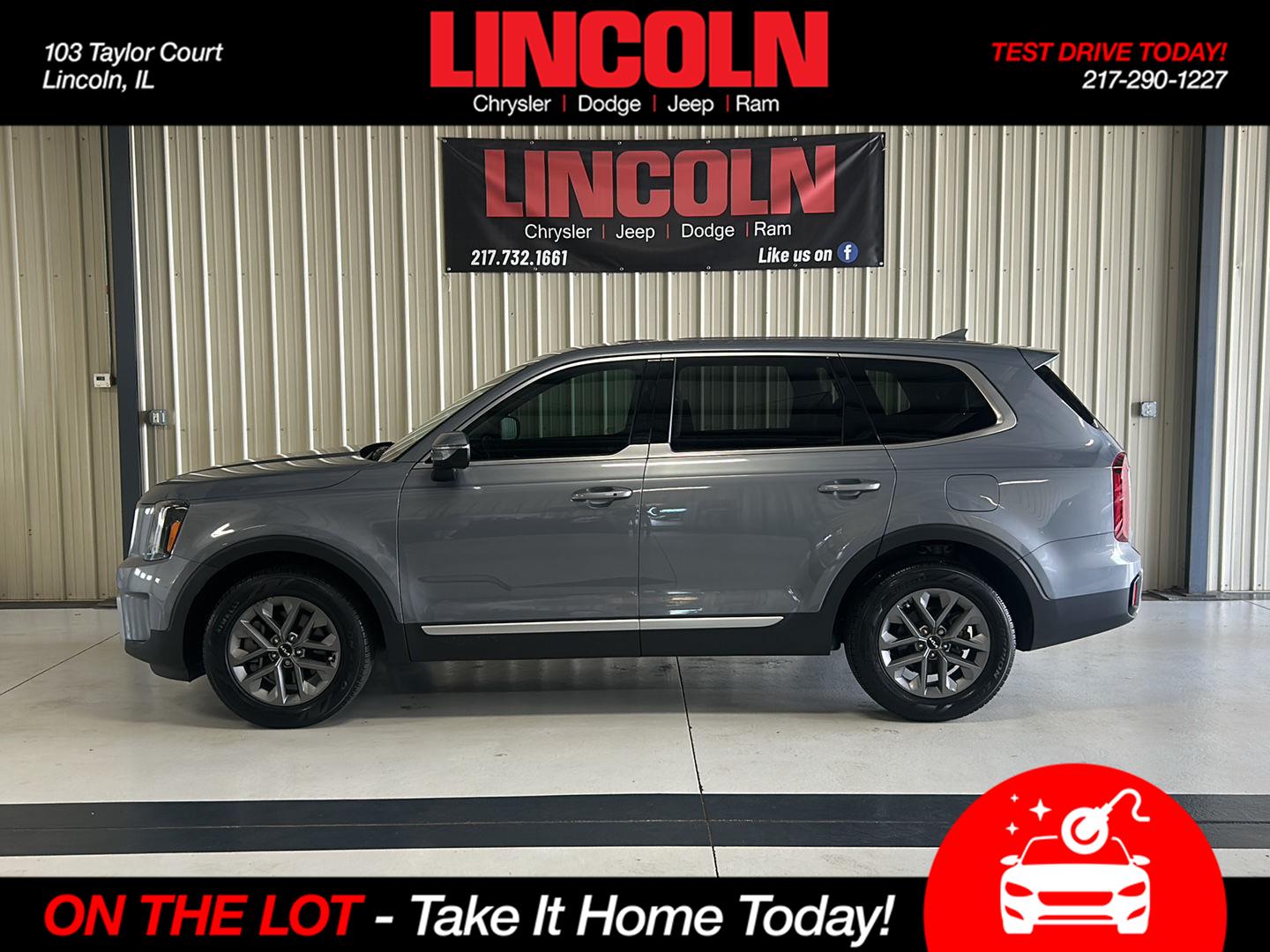 Everlasting Silver 2023 Kia Telluride SUV / Crossover Front-Wheel Drive 8-Speed Automatic