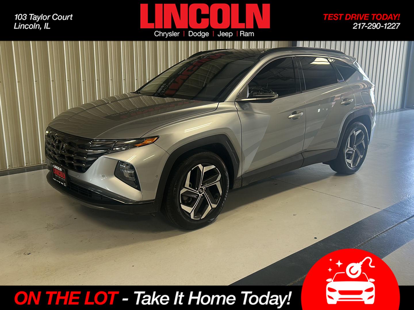 Shimmering Silver 2024 Hyundai Tucson SUV / Crossover Front-Wheel Drive Automatic