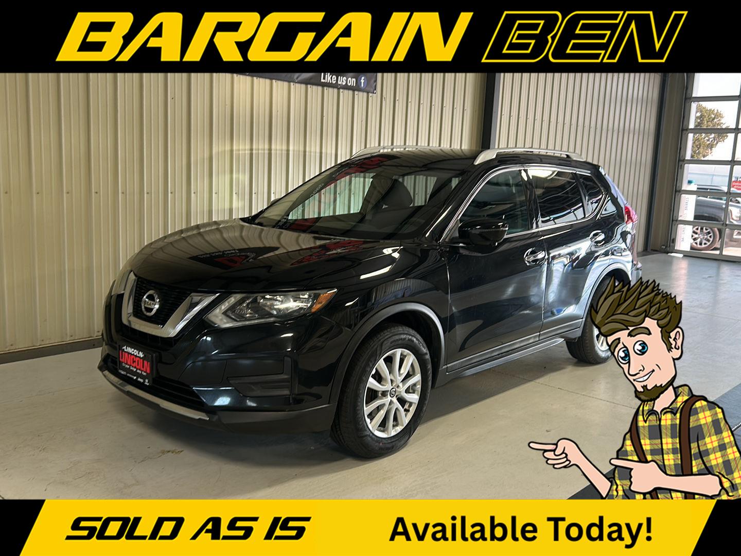Gray (Magnetic Black) 2017 Nissan Rogue SUV / Crossover Front-Wheel Drive Continuously Variable Transmission