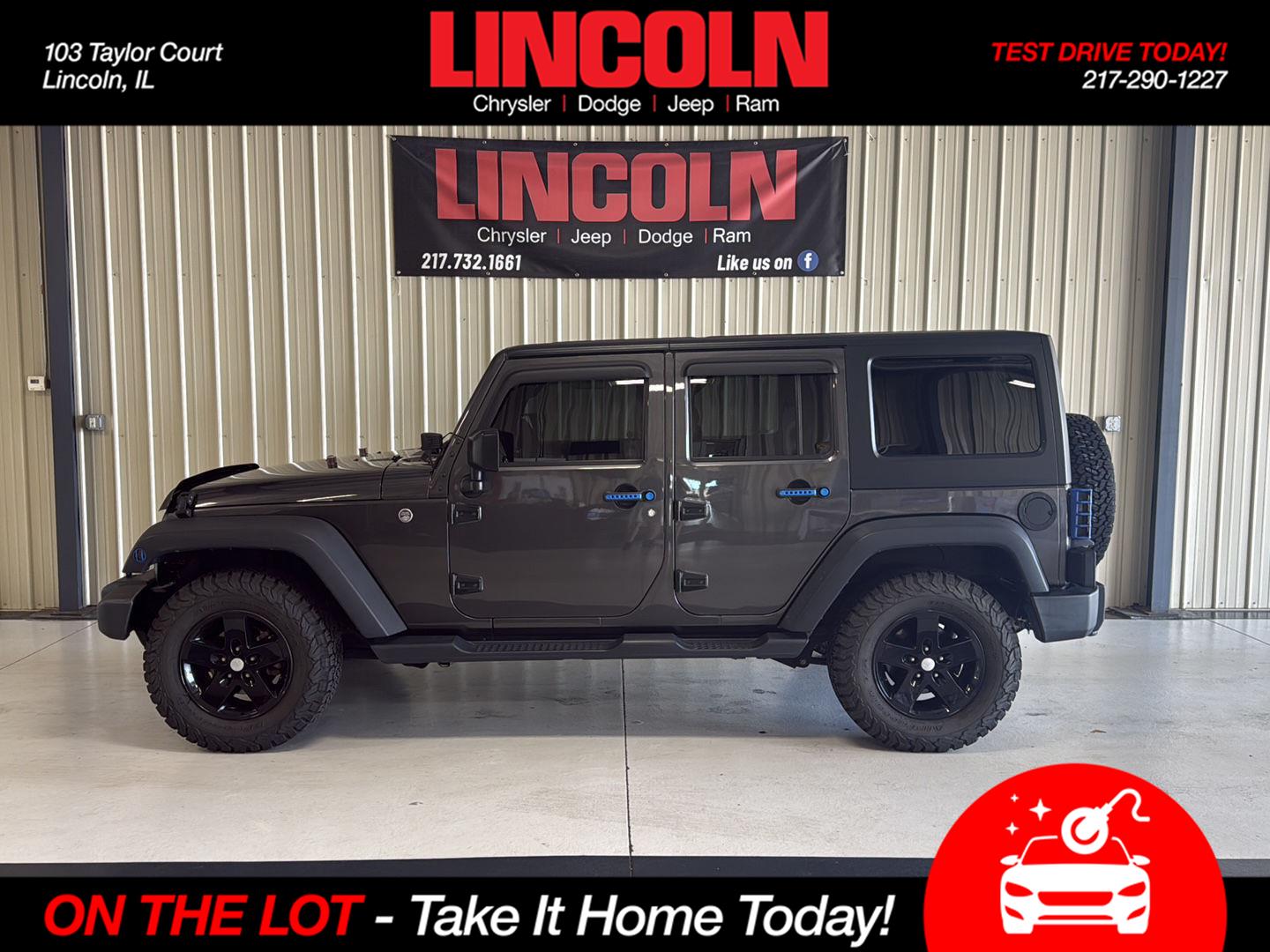  2017 Jeep Wrangler Unlimited Sport 4WD   