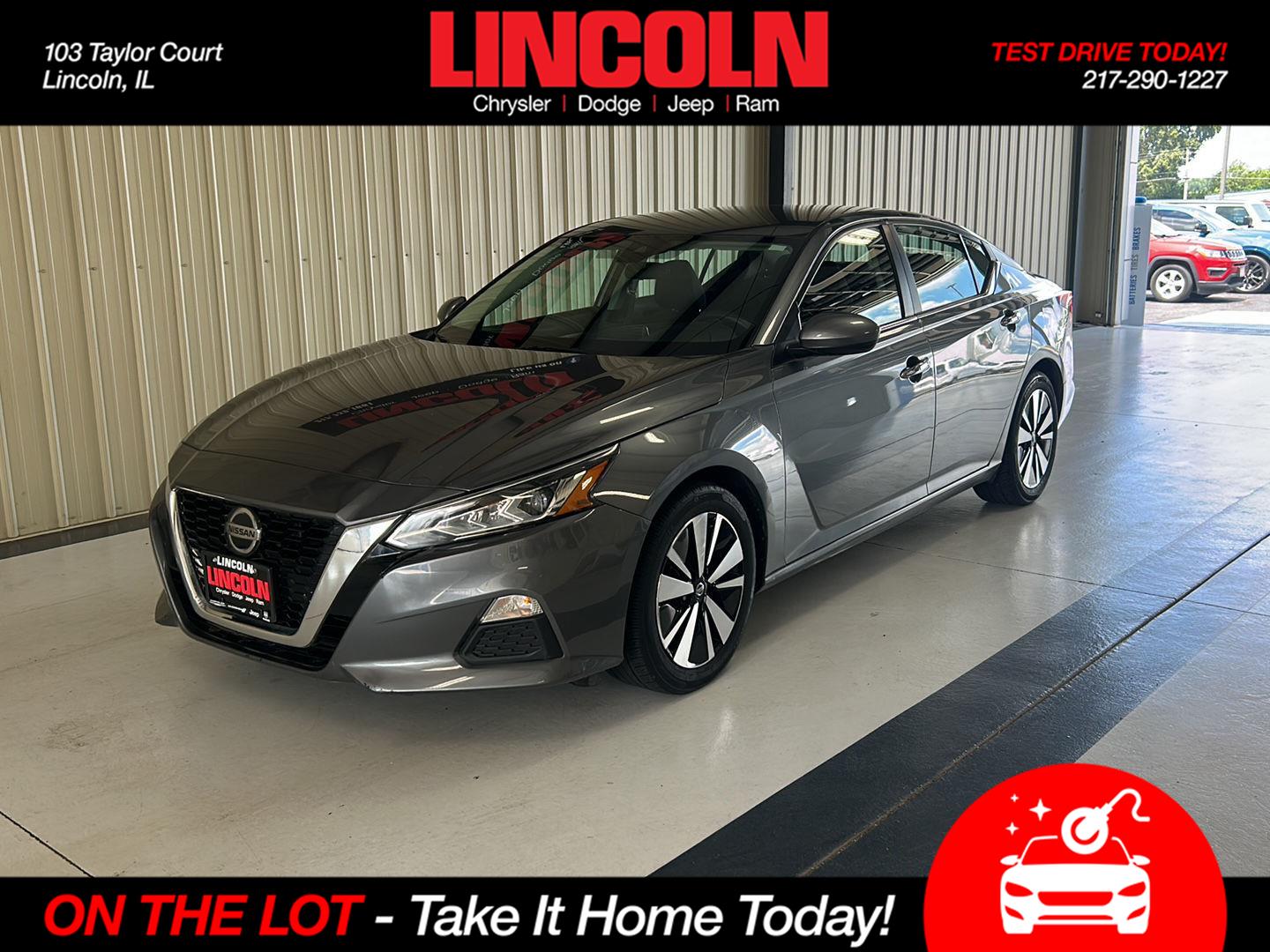 Gray (Gun Metallic) 2021 Nissan Altima Sedan Front-Wheel Drive Continuously Variable Transmission