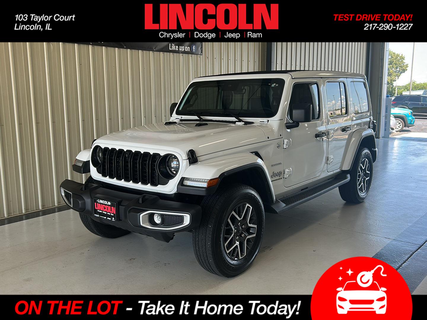 Bright White Clearcoat 2024 Jeep Wrangler SUV / Crossover Four-Wheel Drive 8-Speed Automatic