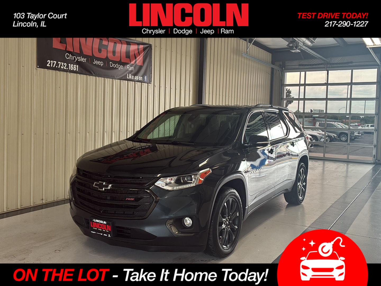 Gray (Graphite Metallic) 2020 Chevrolet Traverse SUV / Crossover Front-Wheel Drive 9-Speed Automatic