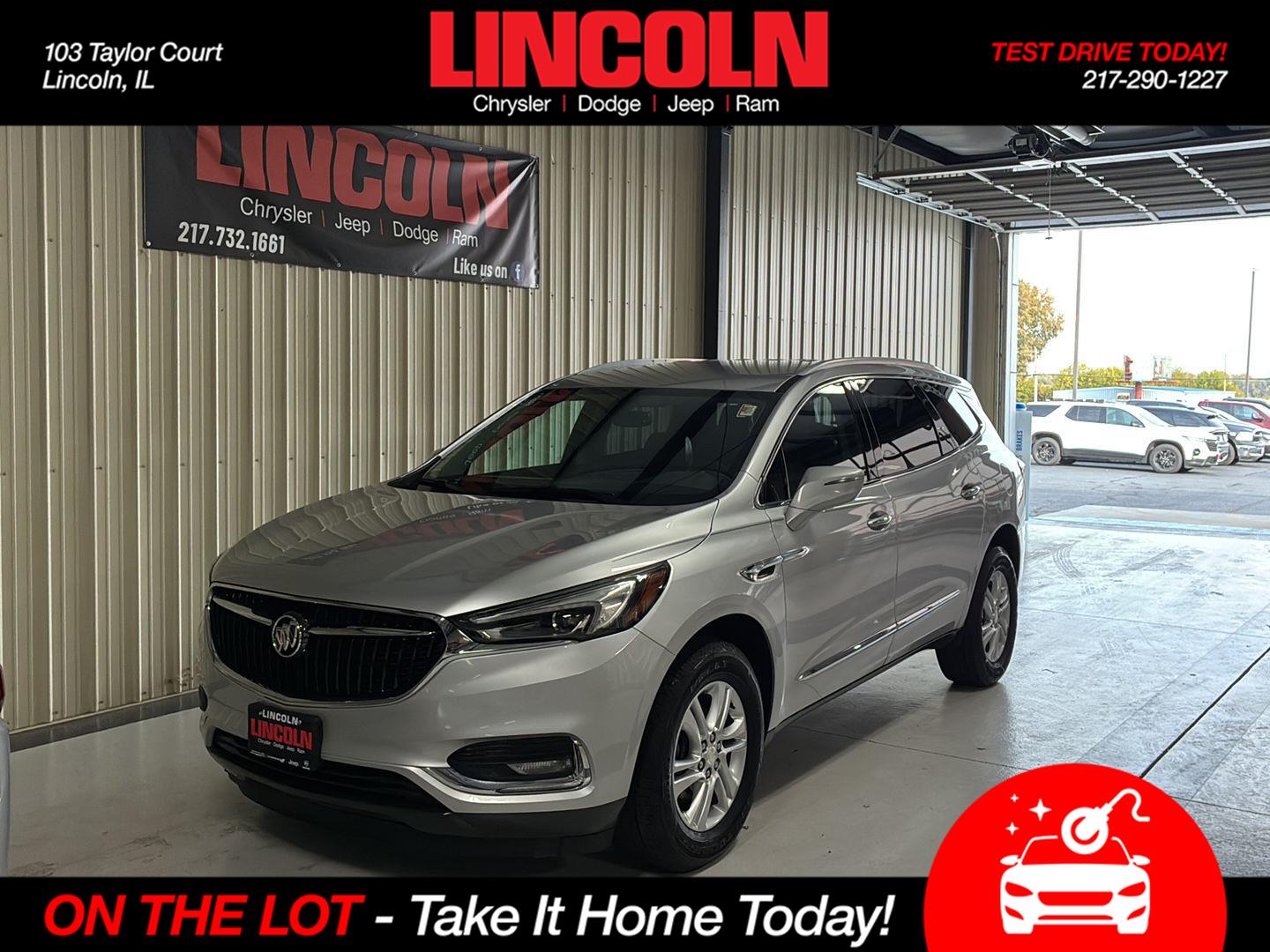 Silver 2018 Buick Enclave SUV / Crossover Front-Wheel Drive