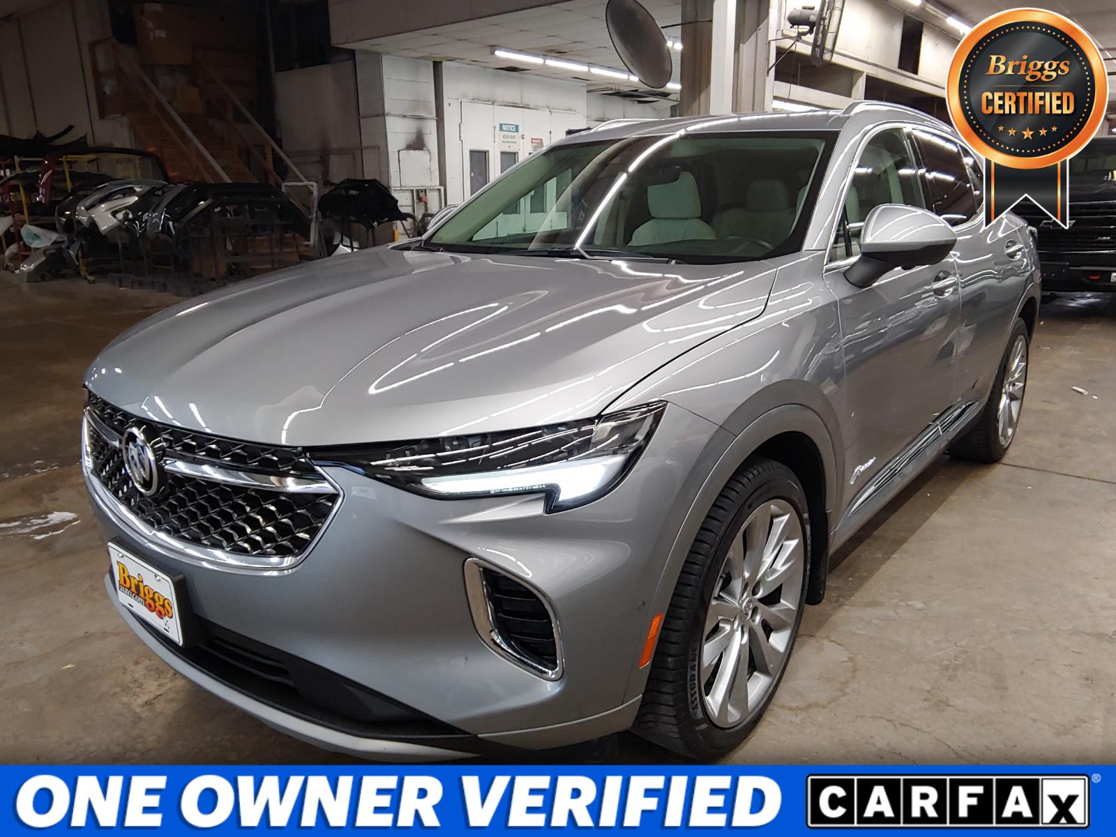 Moonstone Gray Metallic 2023 Buick Envision SUV / Crossover Front-Wheel Drive 9-Speed Automatic