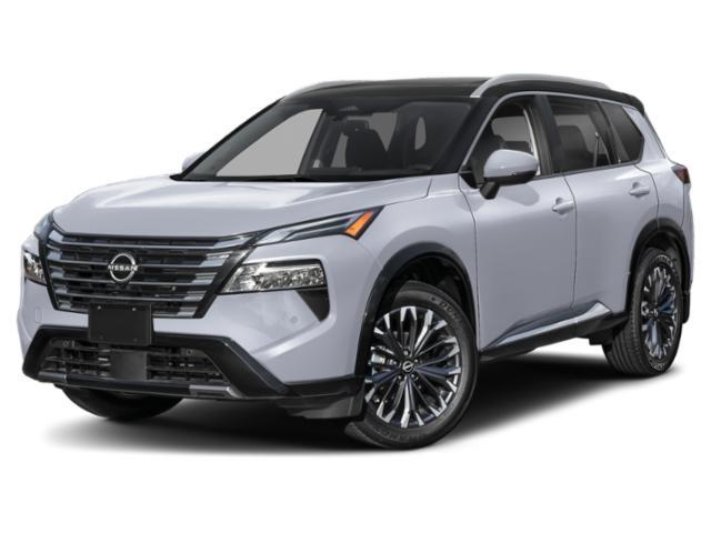 Boulder Gray Pearl/Super Black 2026 Nissan Rogue SUV / Crossover All-Wheel Drive Continuously Variable Transmission