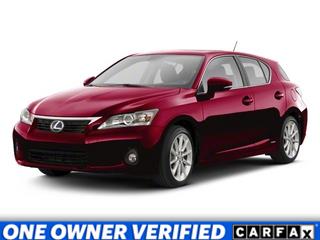 Matador Red Mica 2012 Lexus CT Hybrid 200h Premium FWD Wagon Front-Wheel Drive Continuously Variable Transmission