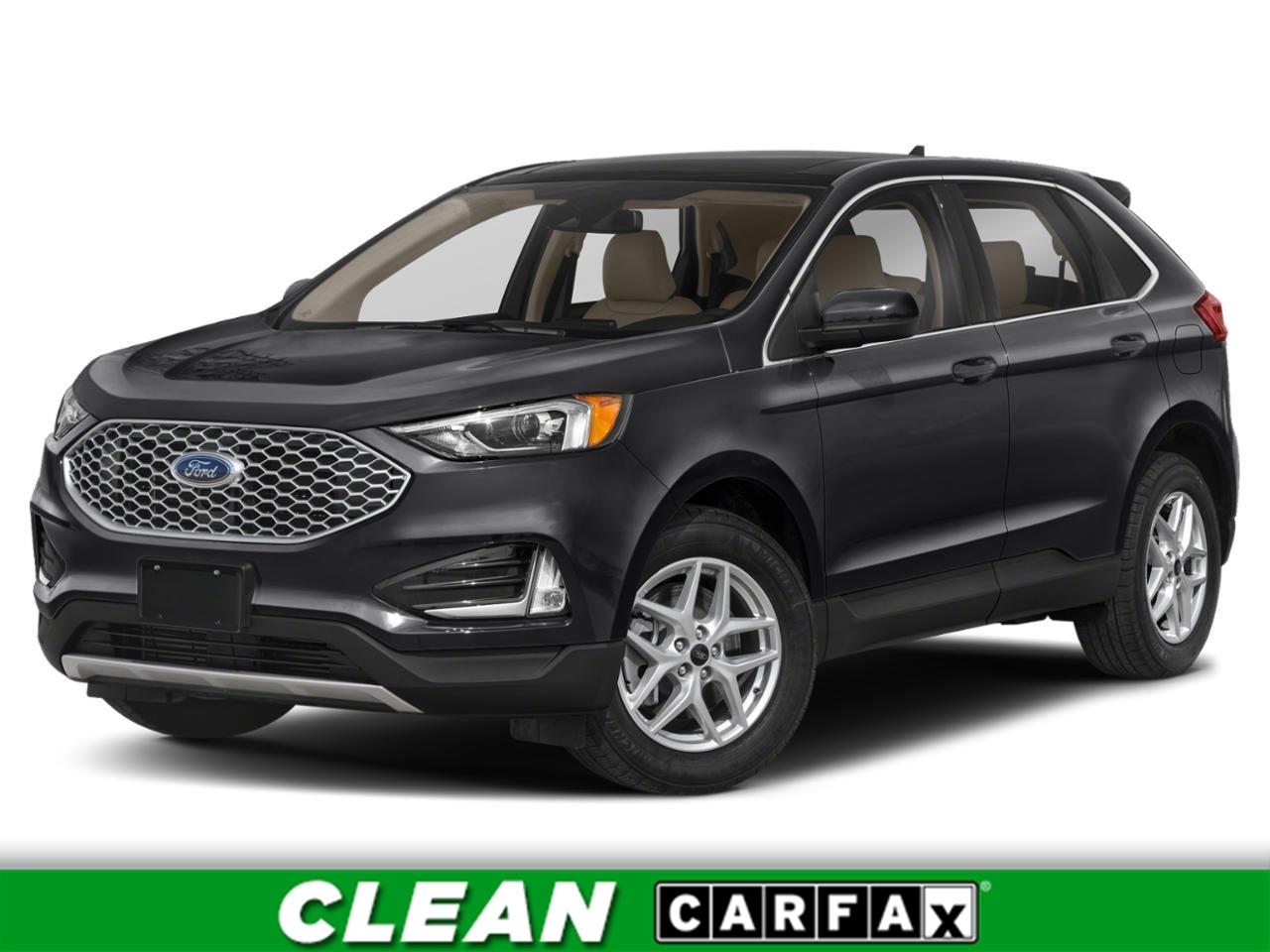 Agate Black Metallic 2024 Ford Edge SUV / Crossover All-Wheel Drive 8-Speed Automatic