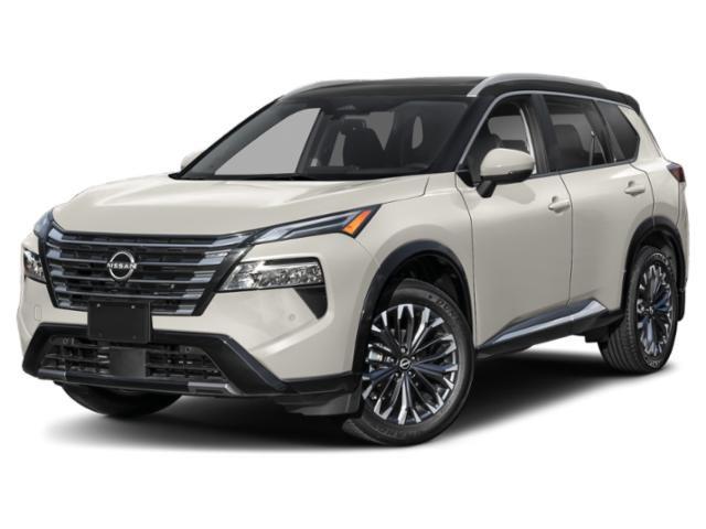 Champagne Silver Metallic/Super Black 2026 Nissan Rogue SUV / Crossover All-Wheel Drive Continuously Variable Transmission