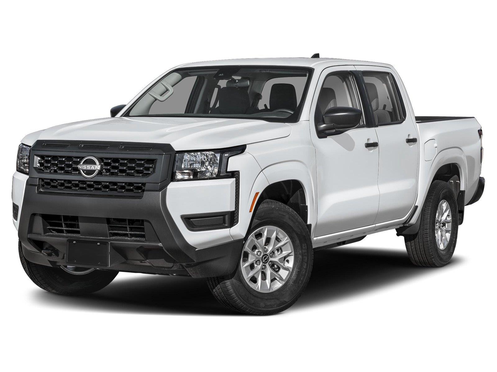Glacier White 2026 Nissan Frontier Pickup Truck Four-Wheel Drive Automatic