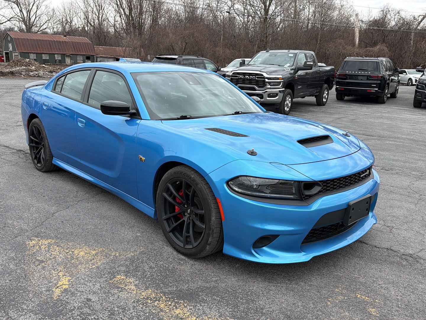 B5 Blue Pearlcoat 2023 Dodge Charger Scat Pack RWD Sedan Rear-Wheel Drive 8-Speed Automatic