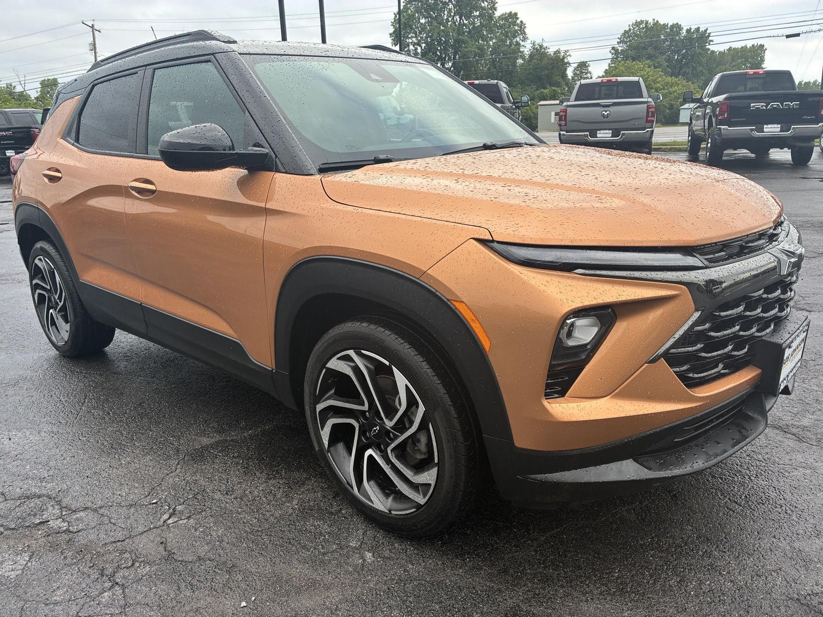Red (Copper Harbor Metallic) 2024 Chevrolet Trailblazer SUV / Crossover Four-Wheel Drive 9-Speed Automatic