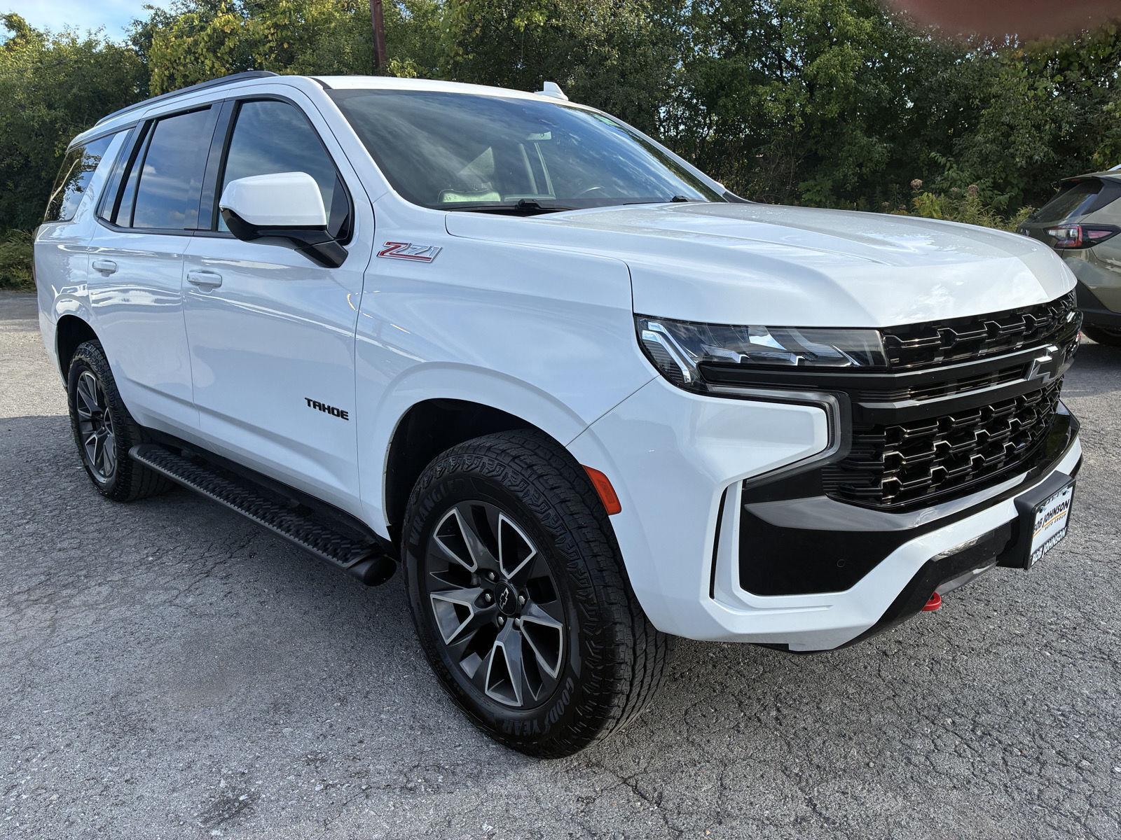 Summit White 2023 Chevrolet Tahoe SUV / Crossover Four-Wheel Drive Automatic