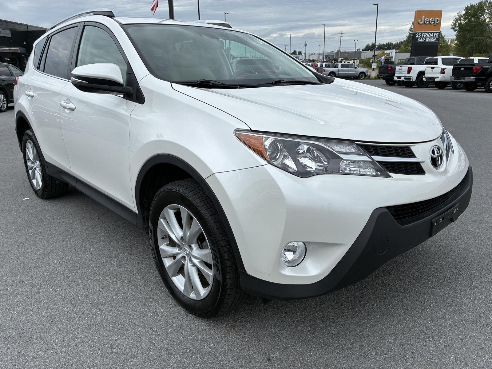 White (Blizzard Pearl) 2014 Toyota RAV4 SUV / Crossover All-Wheel Drive Automatic