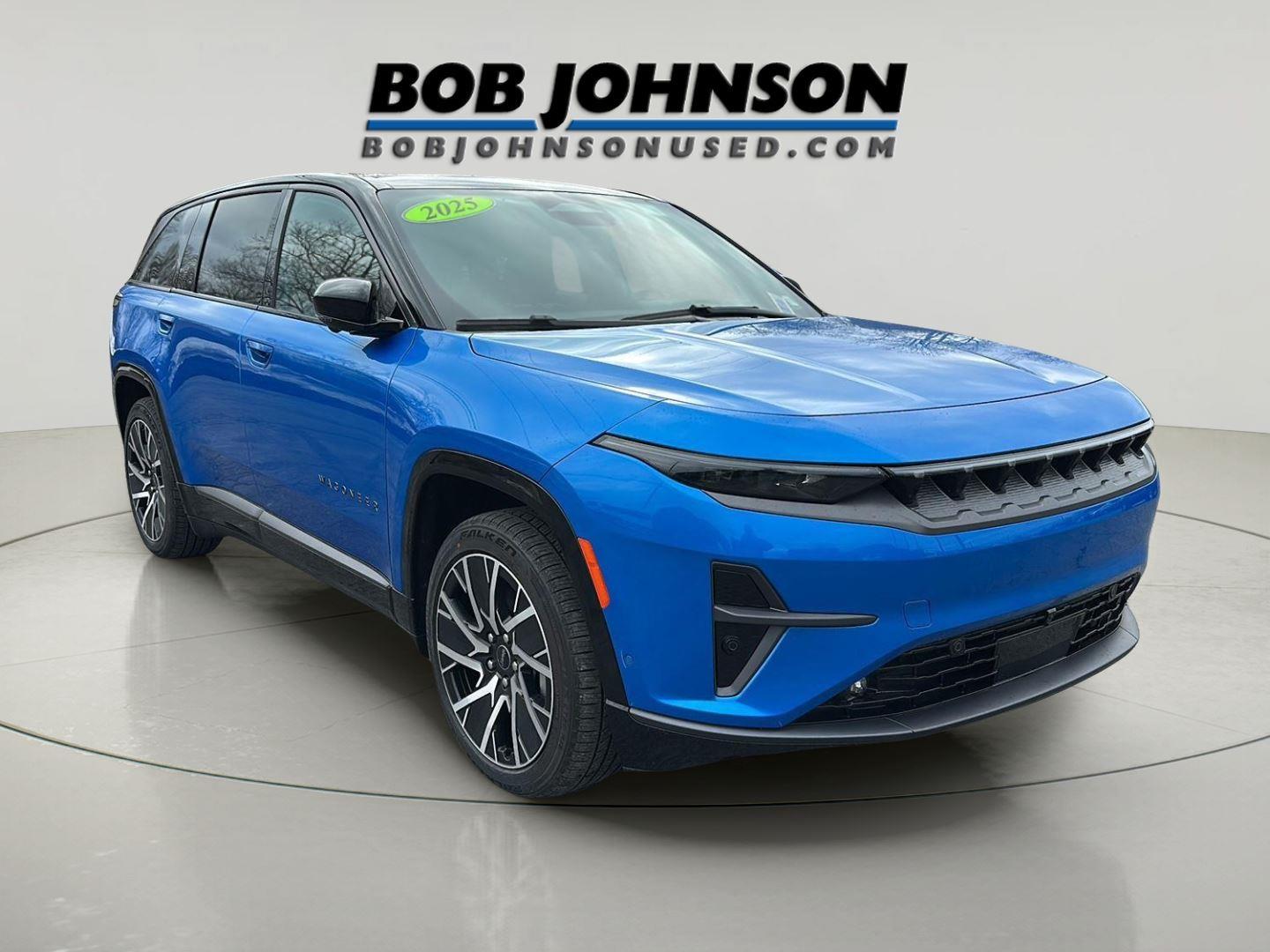 Hydro Blue Pearlcoat 2025 Jeep Wagoneer S SUV / Crossover Four-Wheel Drive 1-Speed Automatic