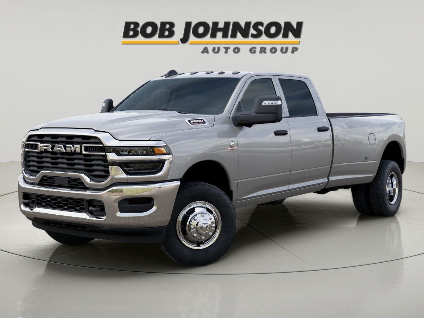 Silver Zynith 2026 RAM 3500 Tradesman Crew Cab LB DRW 4WD Pickup Truck Four-Wheel Drive 8-Speed Automatic