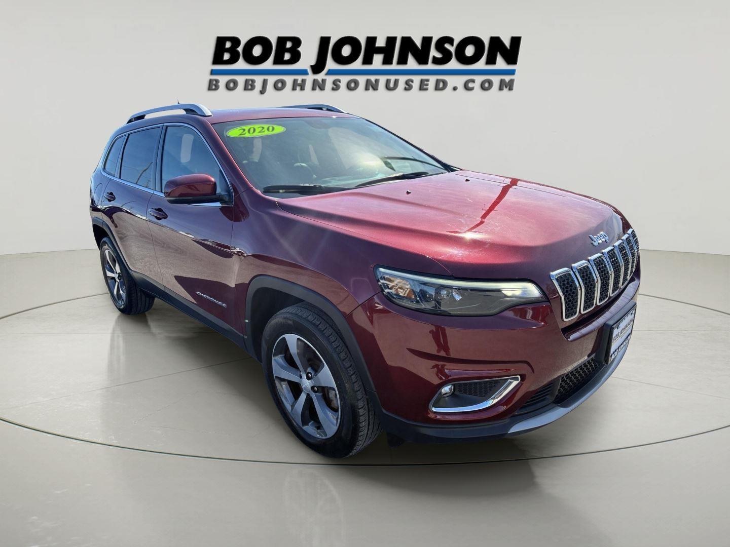 Velvet Red Pearlcoat 2020 Jeep Cherokee Limited 4WD SUV / Crossover Four-Wheel Drive 9-Speed Automatic