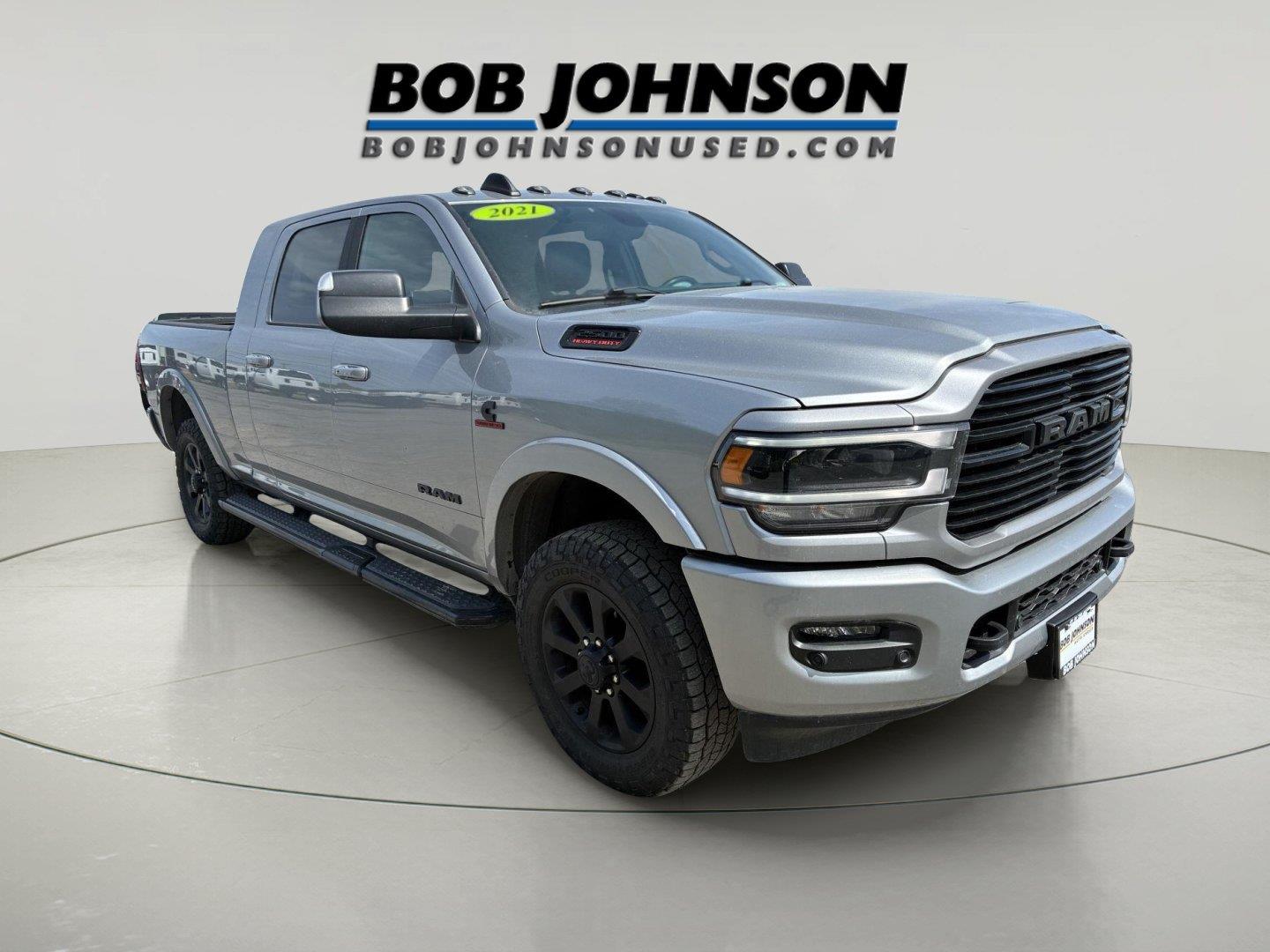 Billet Silver Metallic Clearcoat 2021 RAM 2500 Pickup Truck Four-Wheel Drive 6-Speed Automatic
