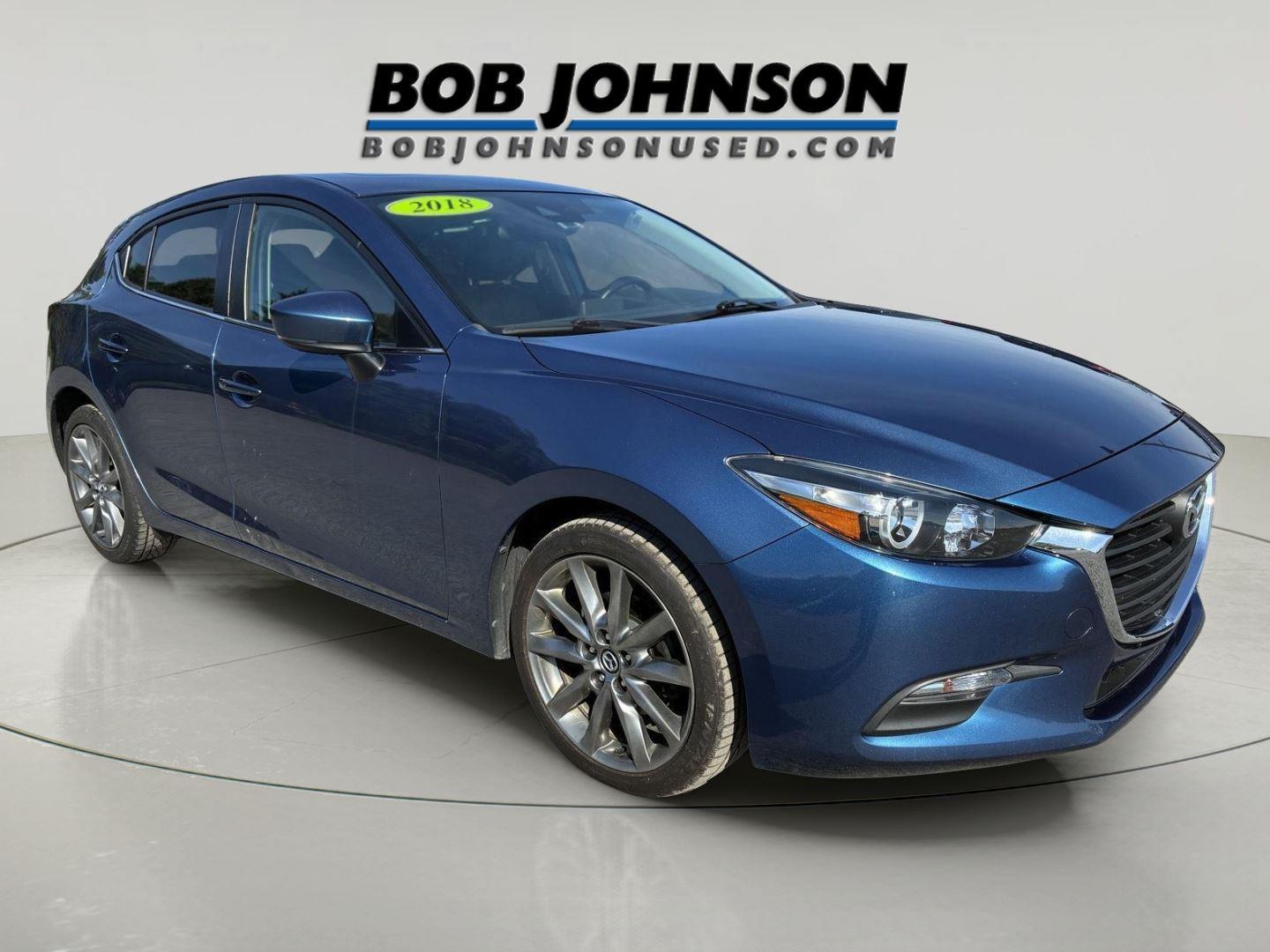 Eternal Blue Mica 2018 Mazda MAZDA3 Touring Hatchback Hatchback Front-Wheel Drive Manual