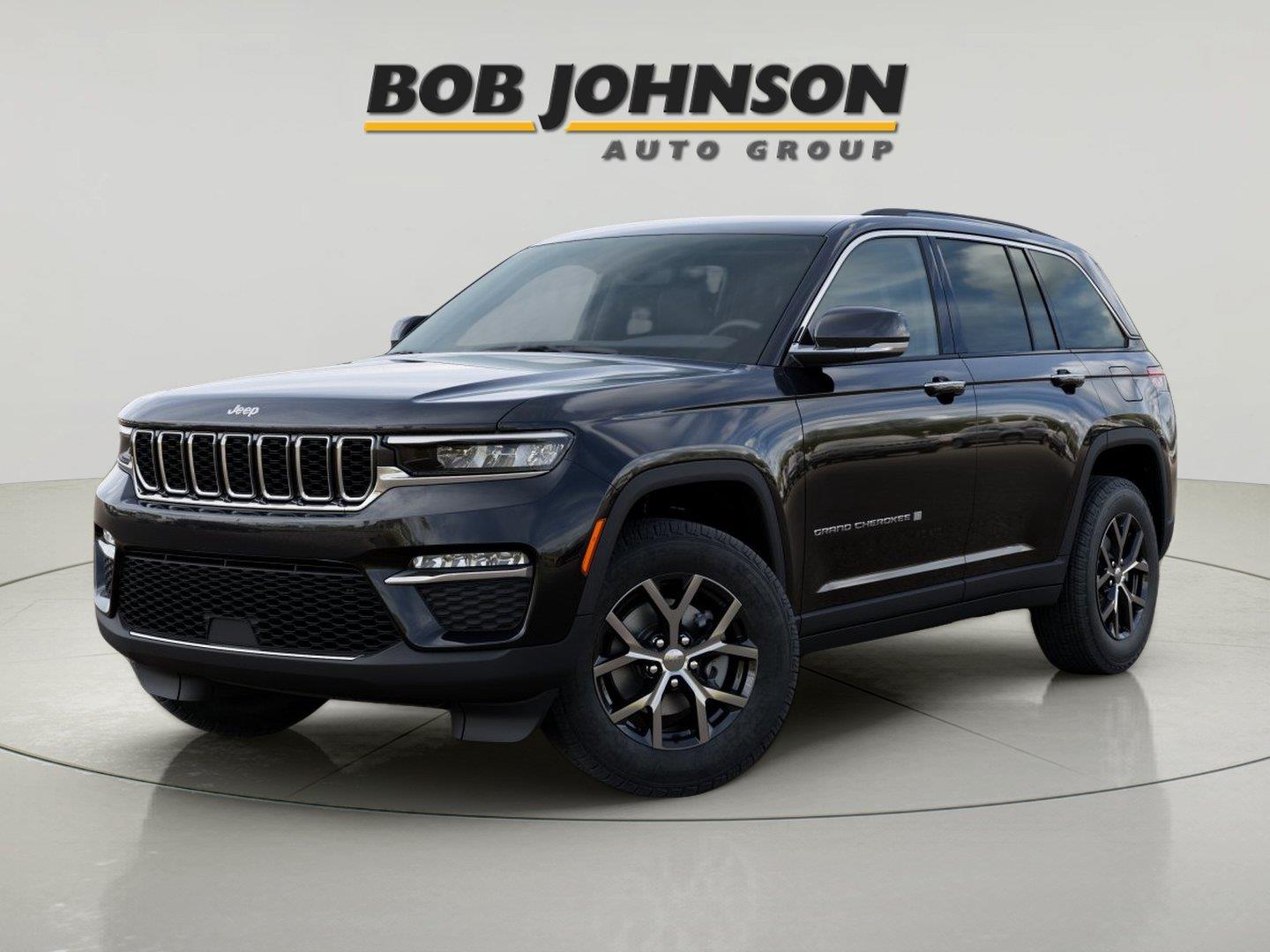 Diamond Black Crystal Pearlcoat 2025 Jeep Grand Cherokee SUV / Crossover Four-Wheel Drive 8-Speed Automatic