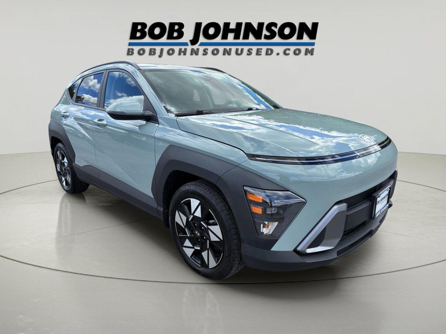 Mirage Green 2024 Hyundai Kona SUV / Crossover Front-Wheel Drive Continuously Variable Transmission