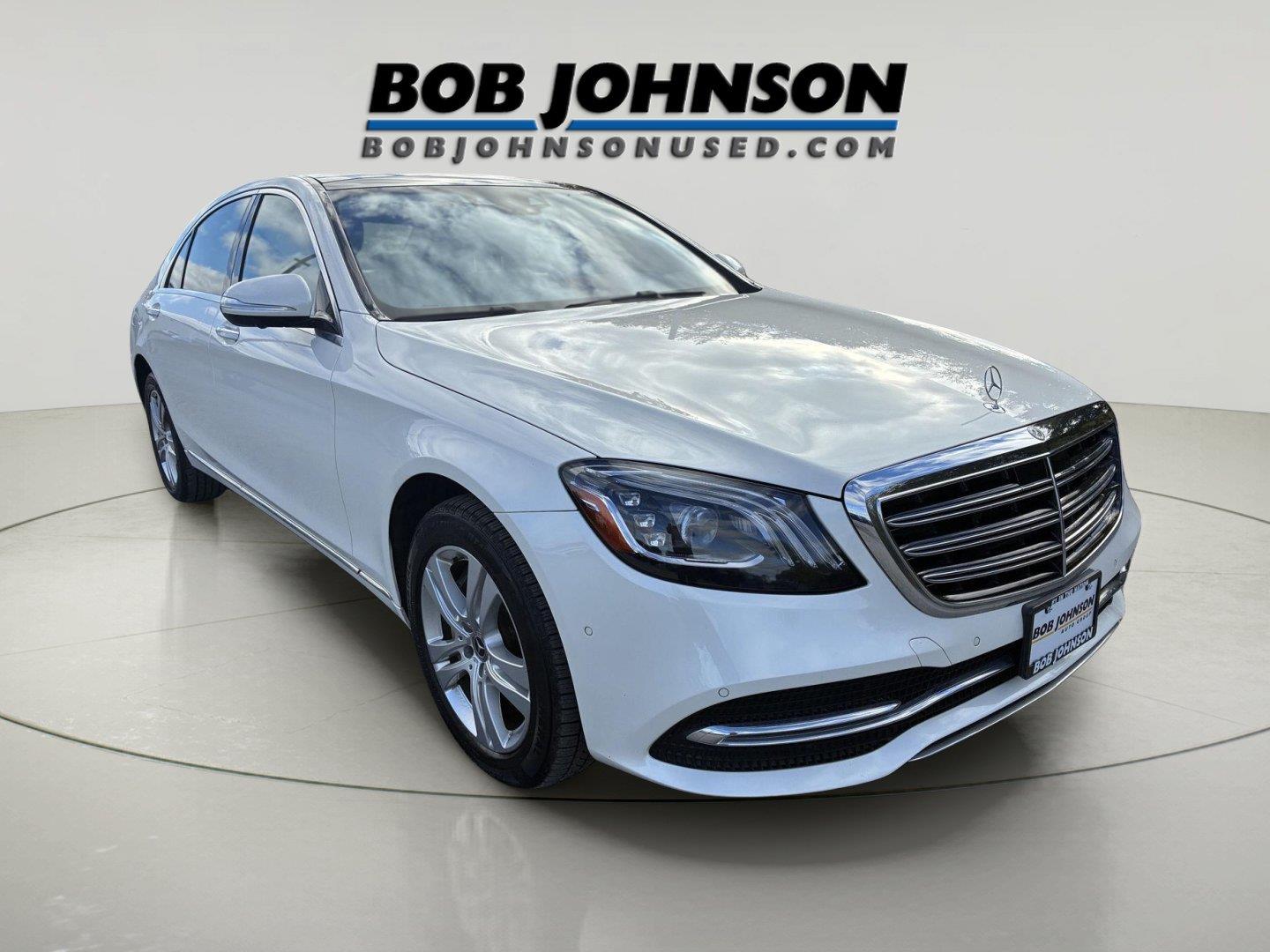 designo Diamond White 2018 Mercedes-Benz S-Class Sedan All-Wheel Drive Automatic