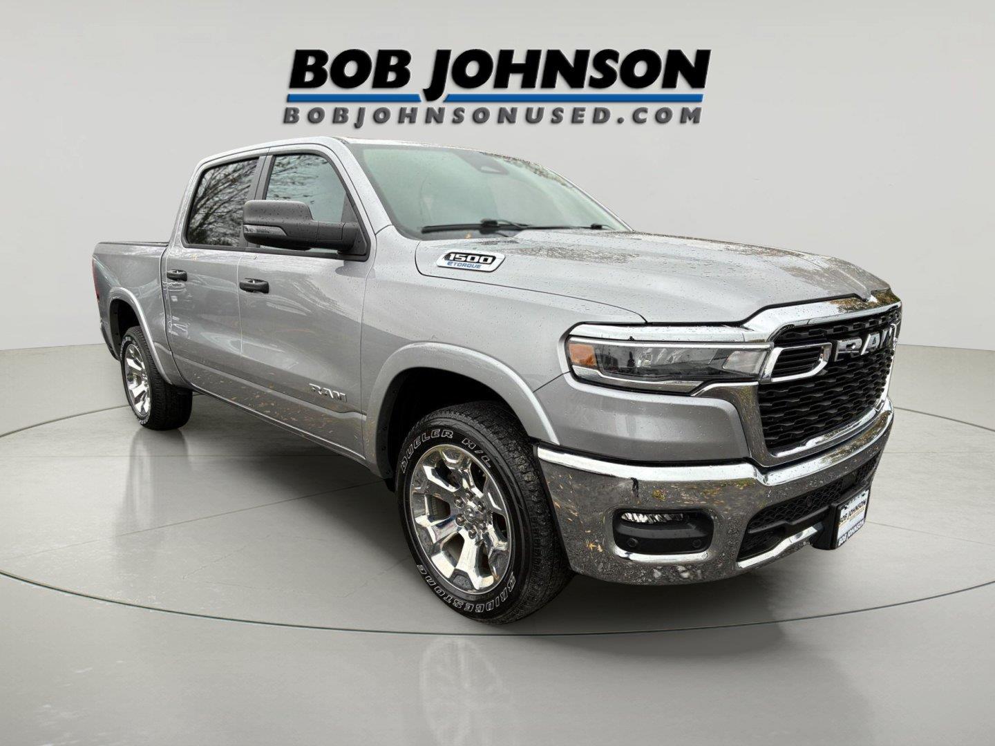 Billet Silver Metallic Clearcoat 2025 RAM 1500 Pickup Truck Four-Wheel Drive 8-Speed Automatic