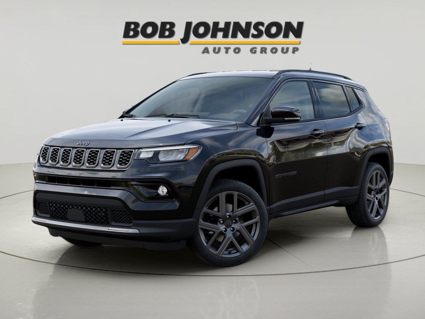 Diamond Black Crystal Pearlcoat 2027 Jeep Compass SUV / Crossover Four-Wheel Drive 8-Speed Automatic
