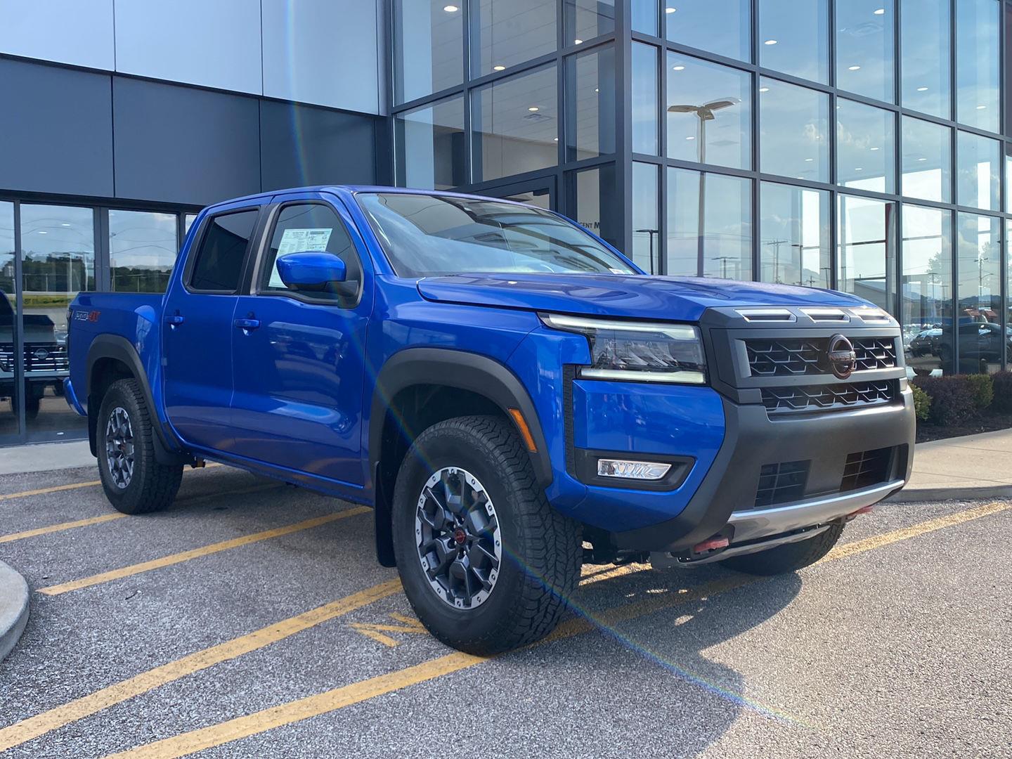 Bluestone Pearl 2026 Nissan Frontier Pickup Truck Four-Wheel Drive Automatic
