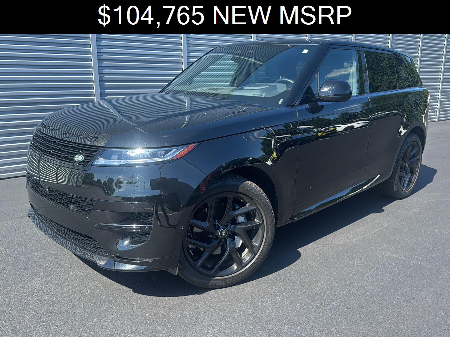 Santorini Black Metallic 2025 Land Rover Range Rover Sport SUV / Crossover All-Wheel Drive Automatic