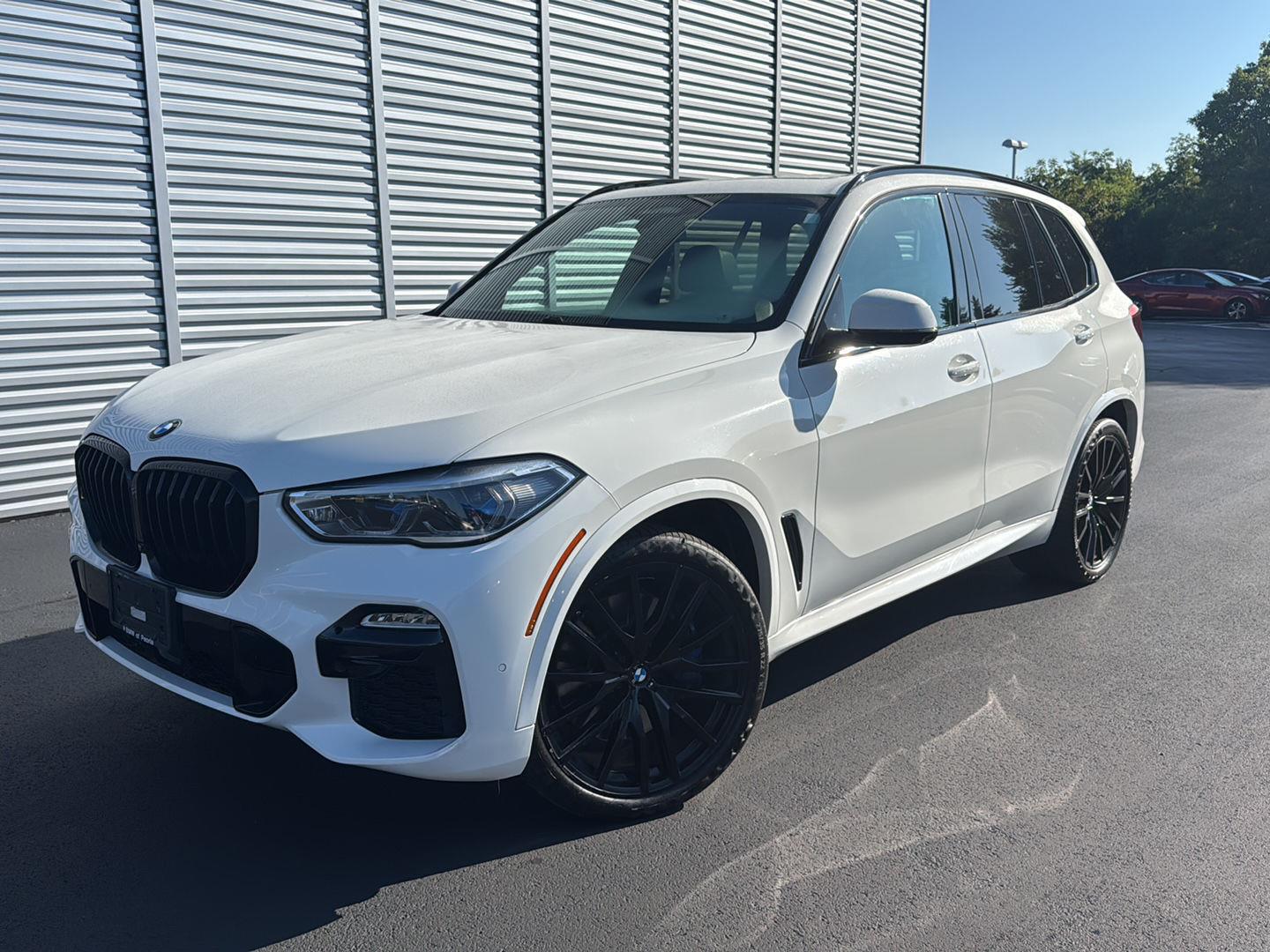 Alpine White 2021 BMW X5 SUV / Crossover All-Wheel Drive Automatic