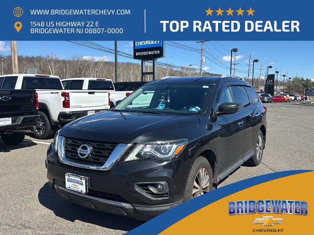 Blue 2020 Nissan Pathfinder SV 4WD SUV / Crossover Four-Wheel Drive