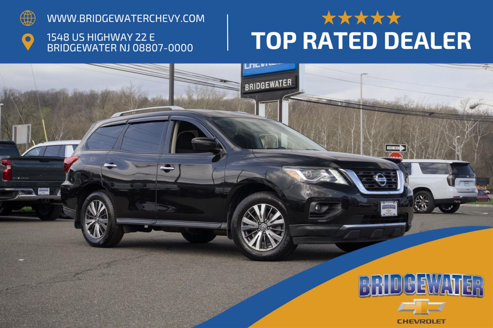Blue 2020 Nissan Pathfinder SV 4WD SUV / Crossover Four-Wheel Drive