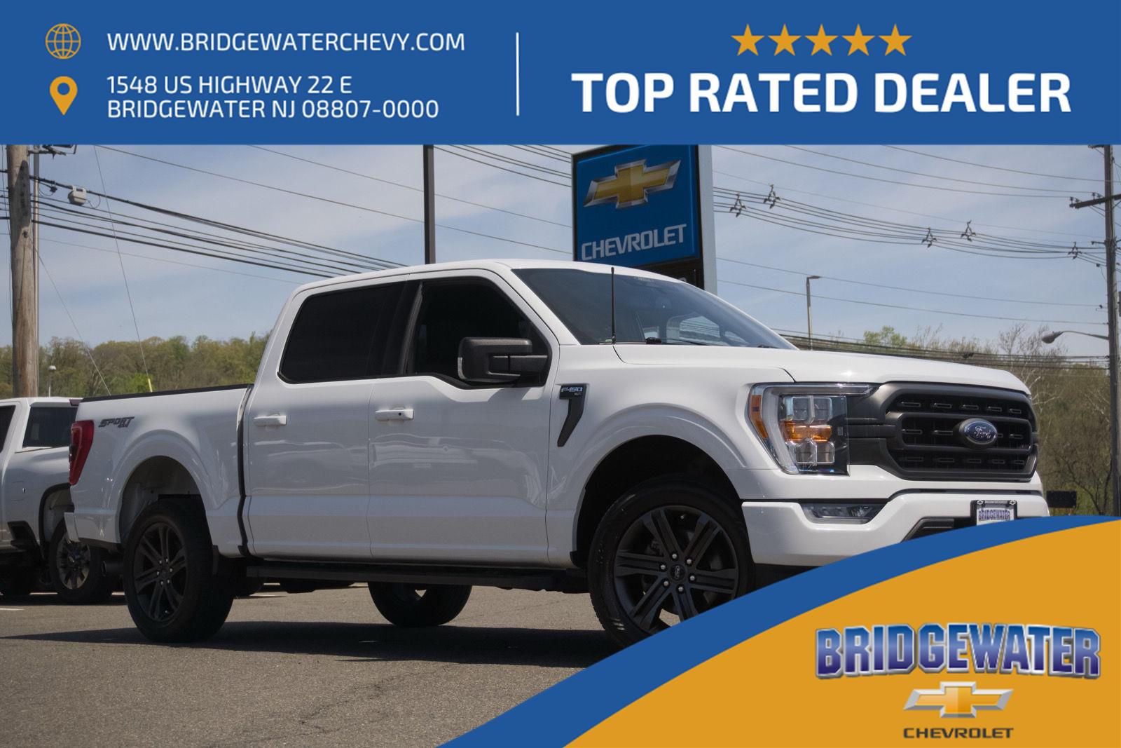 Agate Black Metallic 2022 Ford F-150 XLT SuperCrew 4WD Pickup Truck Four-Wheel Drive Automatic