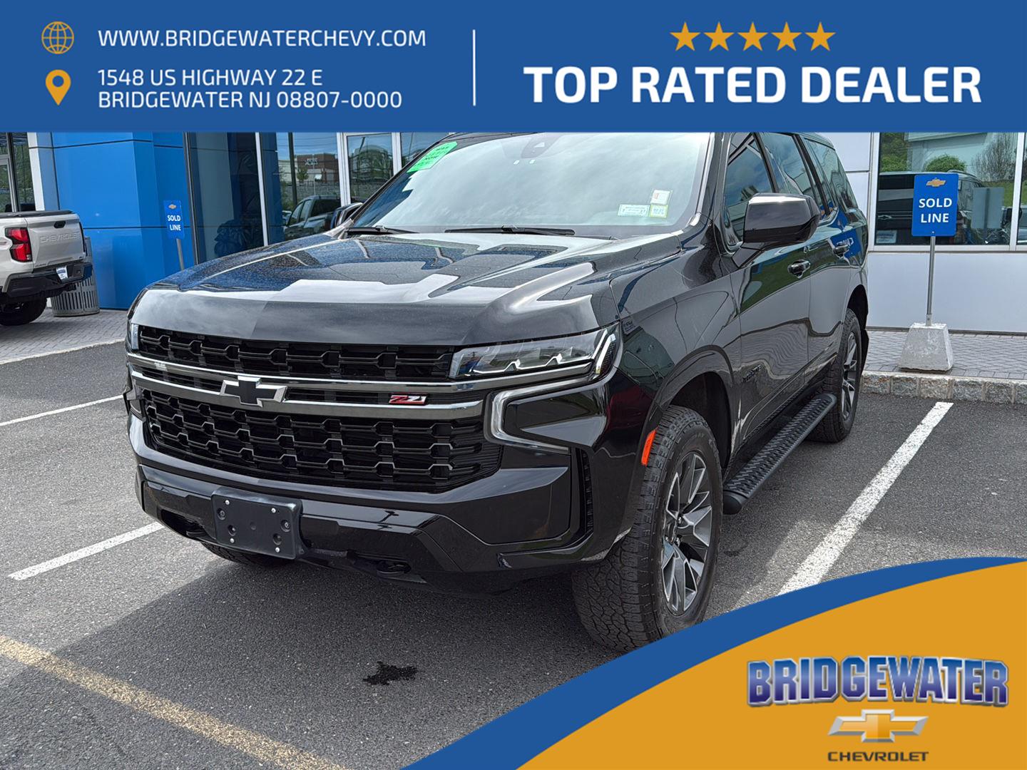 Black 2021 Chevrolet Tahoe Z71 4WD SUV / Crossover Four-Wheel Drive Automatic